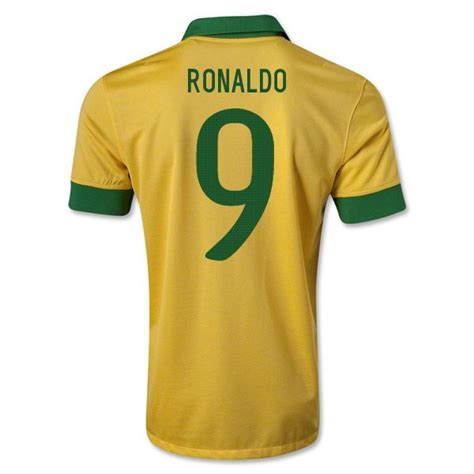 ronaldo brazil youth jersey